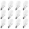 Luxrite A19 LED Light Bulbs 15W (100W Equivalent) 1600LM 3000K Soft White Dimmable E26 Base 12-Pack LR21441-12PK - alternate 1